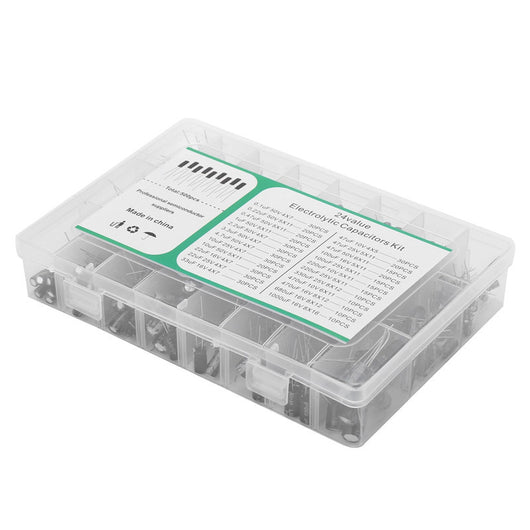 Kit de Muestra de 500 Capacitores Electrolíticos en Línea - 24 Especificaciones - Image 14