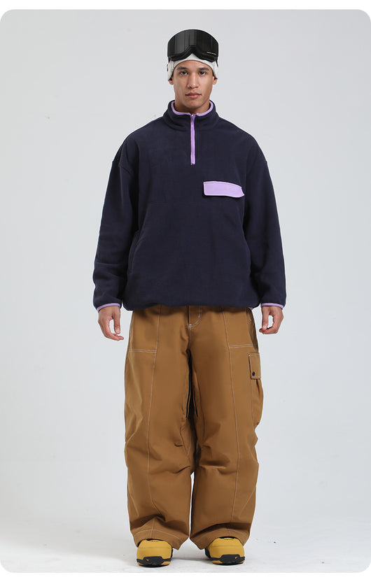 Pantalones de Esquí Impermeables Cortaviento con Pierna Ancha - Image 13