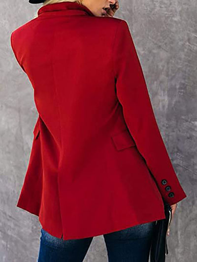 Blazer Cardigan Entallado con Botones para Mujer - Image 15