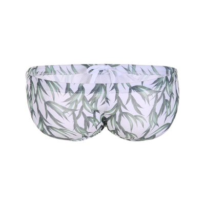 Bañador Estampado Tropical con Diseño de Hojas de Coco y Arce - Pantalón de Playa Multicolor Trendy - Image 19