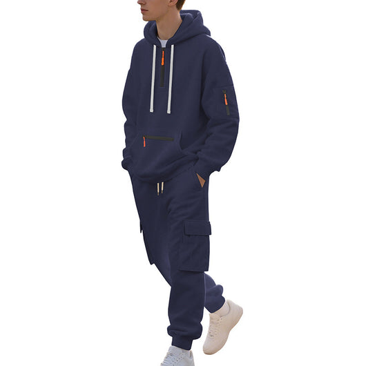 Conjunto de Trabajo Deportivo Holgado para Hombre con Múltiples Bolsillos - Image 17