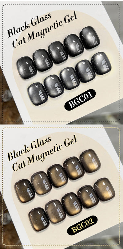 Esmalte Gel UV Degradado con Efecto Ojo de Gato y Microesferas de Cristal - Image 16