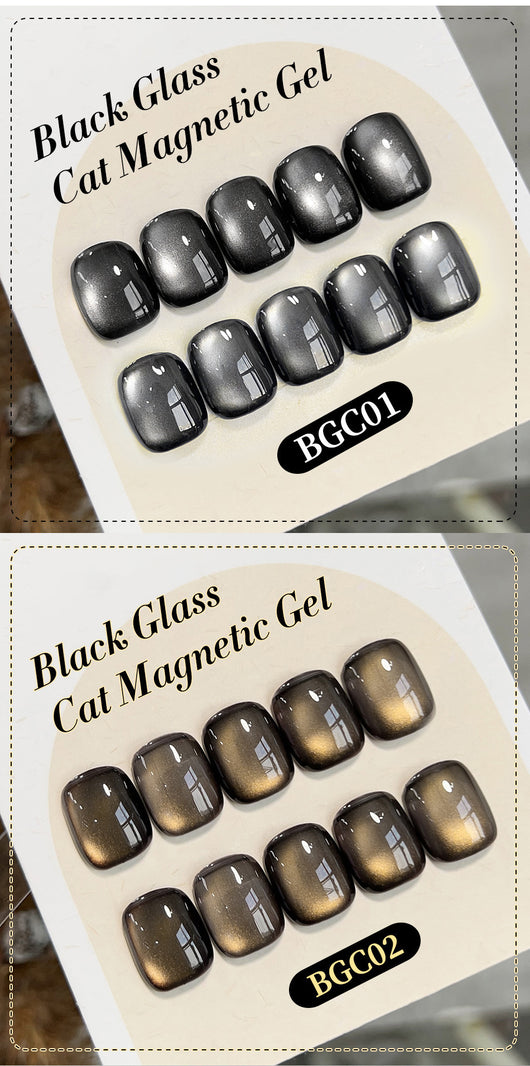 Esmalte Gel UV Degradado con Efecto Ojo de Gato y Microesferas de Cristal - Image 16
