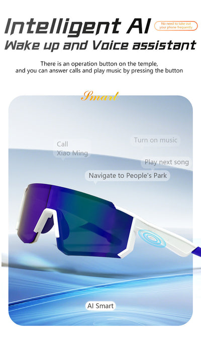 Gafas Inteligentes Deportivas con Bluetooth y Audio Integrado - Image 35