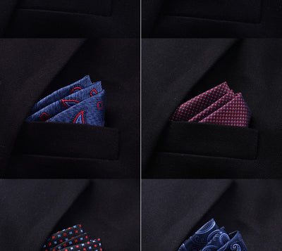 Pañuelo de Bolsillo Estampado para Hombre - Accesorios Formales y Casual Business - Image 62