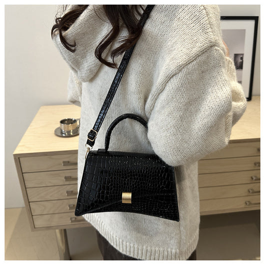 Bolso de Cuero PU Texturizado Casual para Mujer - Diseño Minimalista - Image 56