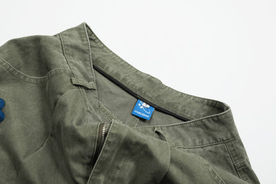Shorts Casuales Rectos para Mujer con Estampado Hipster Urbano - Image 28