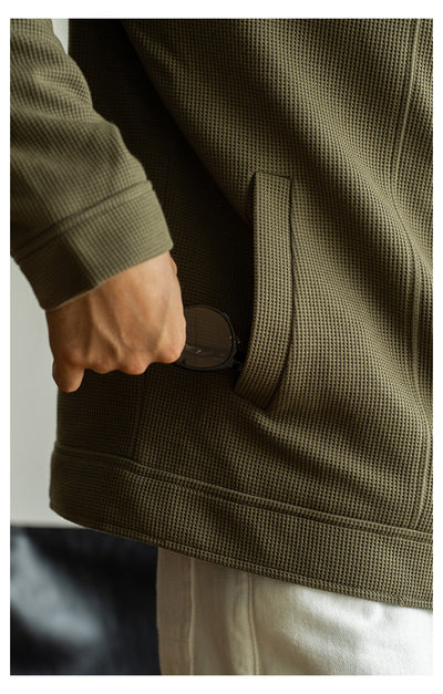 Abrigo Ejecutivo de Textura Americana para Hombre - Image 18