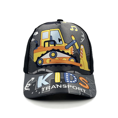 Gorra de Béisbol Infantil de Dibujos Animados con Excavadora - Image 25