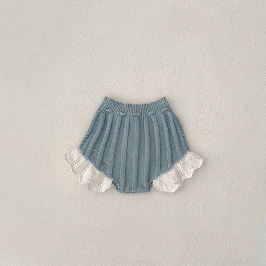 Conjunto de Crochet para Bebé Niña - Blusa Manga Larga y Pantalón Acampanado de Algodón - Image 45