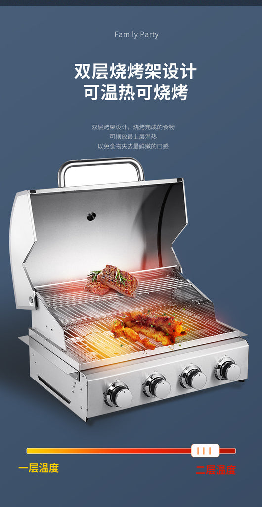Parrilla Multiusos Resistente al Viento y Óxido - Image 14
