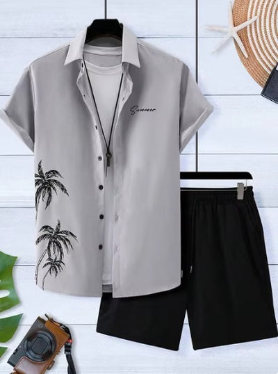 Conjunto Deportivo Estampado 3D - Playera y Shorts - Image 15