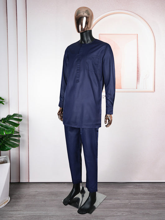 Traje de Tres Piezas Ejecutivo con Bordado para Hombre - Image 31