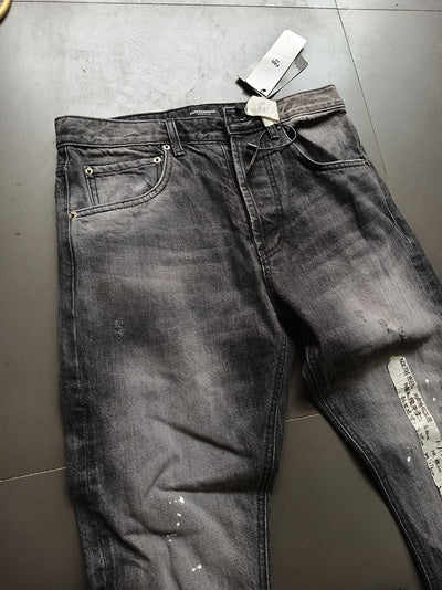 Jeans Skinny Hombre con Efecto Splash Tinta Lavado - Image 13