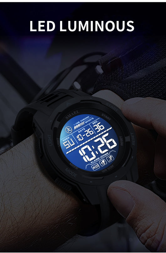Reloj Deportivo Digital LED con Pantalla Luminosa para Actividades Outdoor - Image 15