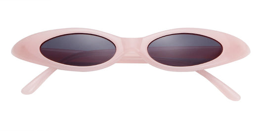 Clear frame cat eye sunglasses with bright yellow lenses, suitable for fashion wear and sun protection. - Image 29