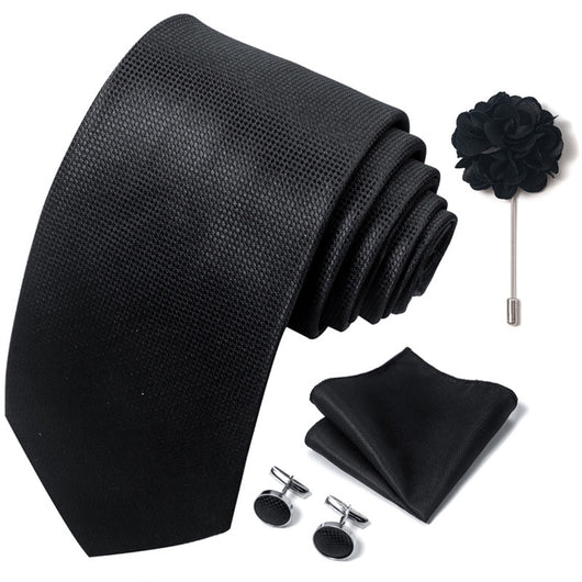 Combo Corbata, Traje y Pañuelo de Bolsillo para Hombre - Juego 8 - Image 96