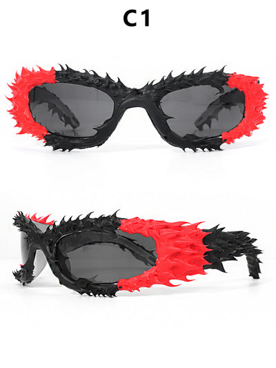 Gafas de Sol Epoxy Negras Avant-garde Independientes - Image 21