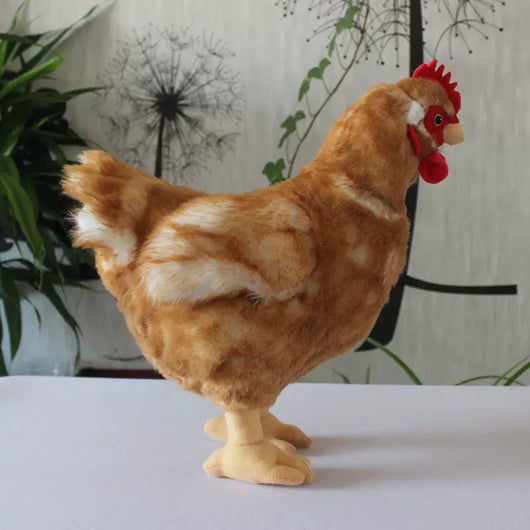 Almohada de Peluche Gallina Gigante - Juguete Decorativo Suave - Image 7
