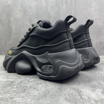 Zapatos Deportivos de Plataforma en Cuero para Hombre - Estilo Moderno y Confort - Image 53
