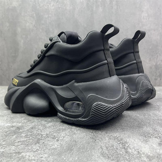 Zapatos Deportivos de Plataforma en Cuero para Hombre - Estilo Moderno y Confort - Image 53