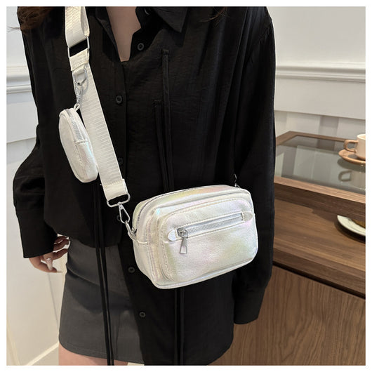 Bolsa Crossbody Cuadrada Estilo Occidental con Correa Ancha - Práctica y Elegante - Image 53