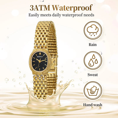 Reloj para Mujer de Lujo Retro Resistente al Agua - Image 17