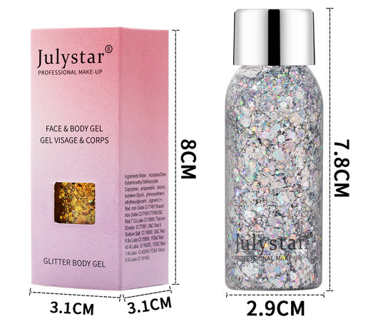 Sombra Líquida con Lentejuelas Brillantes para Ojos y Cuerpo - Image 45