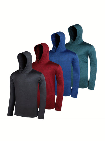 Sudadera Ligera para Hombre de 4 Piezas en Fibra Poliéster Elástica - Image 20