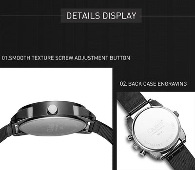Reloj para Hombre con Correa de Malla de Acero - Image 15