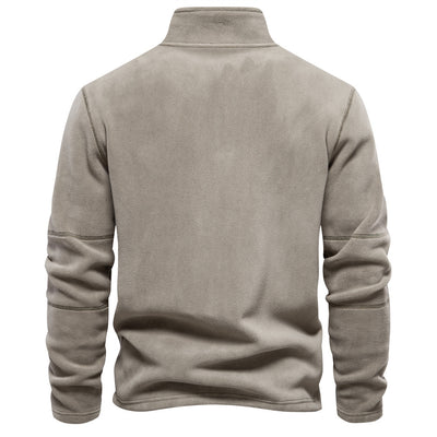 Sudadera Deportiva para Hombre con Cuello Alto y Cierre de Medio Zip - Image 22