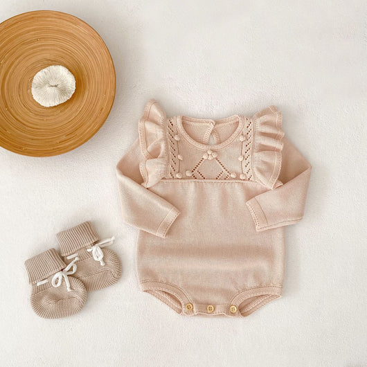 Blusa Infantil de Encaje Manga Larga Color Liso - Versátil y Elegante - Image 17