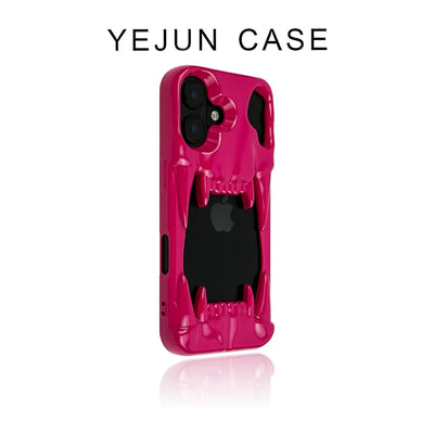 Funda para Celular Calavera Tigre Plateada con Electroplating Hueco - Image 10