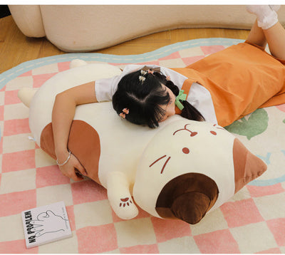 Peluche Gato de Queso Gigante - Almohada Suave para Dormir - Image 17