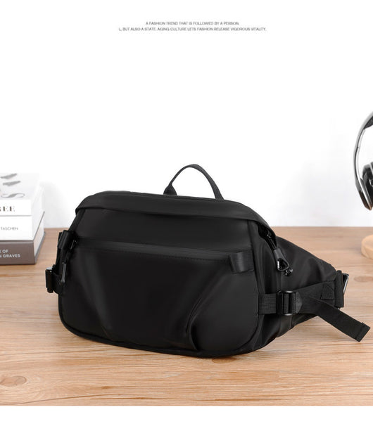 Mochila Bandolera Hombre Gran Capacidad - Bolsa Pecho Versátil para Estudiante y Commuter - Image 30