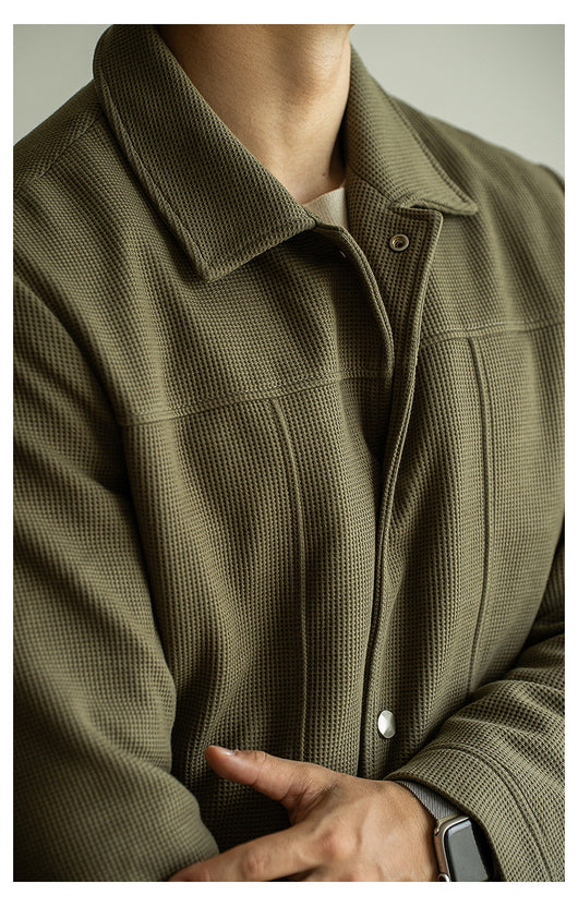 Abrigo Ejecutivo de Textura Americana para Hombre - Image 12