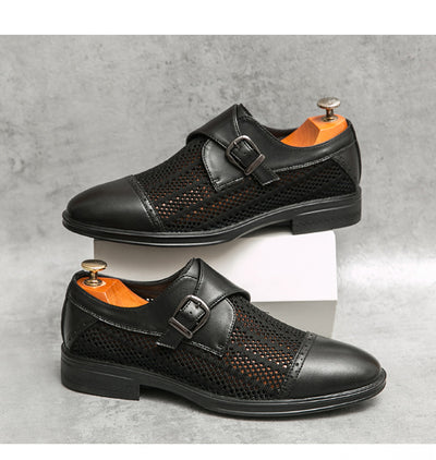 Sandalias de Cuero Respirable con Punta Afilada - Comodidad Casual - Image 32