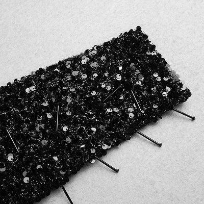 Vestido de Fiesta Vintage Elegante con Abertura Lateral y Manga Larga - Image 12