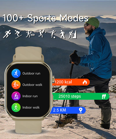 Reloj Inteligente con Llamadas Bluetooth, Monitor Cardíaco y Asistente de Voz - Image 10