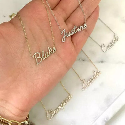 Collar de Capas Personalizado con Letra para Hombre y Mujer - Image 13