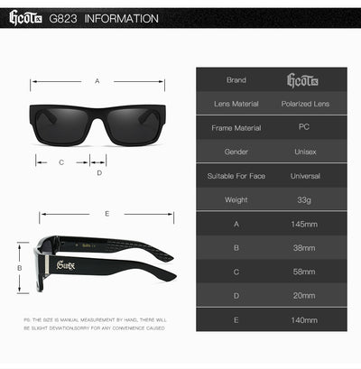 Gafas de Sol Polarizadas Estilo Hip Hop West Coast - Image 11
