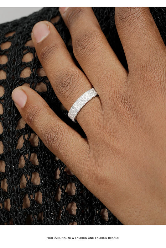Juego de Anillos de Diamante Hip-hop para Hombre - Diseño Exclusivo - Image 13