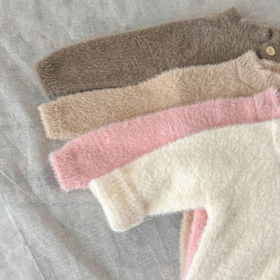 Pijama Enterizo Bebé Invierno Peluche Oso con Pies - Image 14