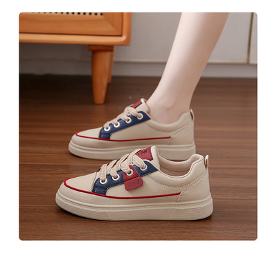 Tenis Blancos Plataforma Estilo Coreano - Comodidad Premium para Mujer - Image 12