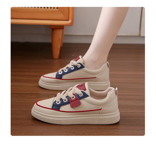 Tenis Blancos Plataforma Estilo Coreano - Comodidad Premium para Mujer - Image 12