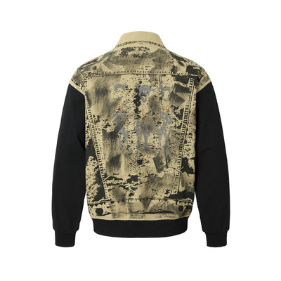 Chaqueta Retro Americana con Bordados y Parches Decorativos - Image 22
