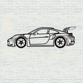Decoración Mural de Auto Deportivo Moderno en Metal - Image 15