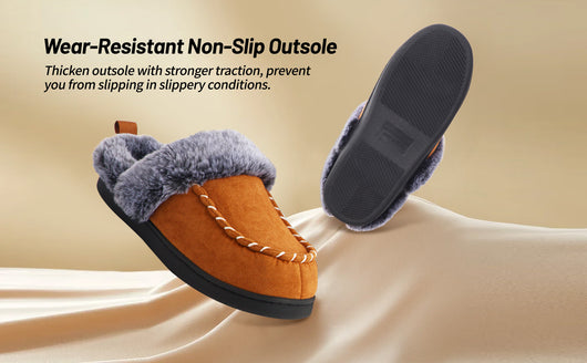 Zapatillas de Casa Otoño Invierno con Diseño Desgastado y Boca de Pelaje para Hombre - Image 15