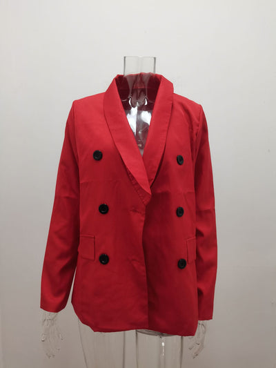 Blazer Cardigan Entallado con Botones para Mujer - Image 10