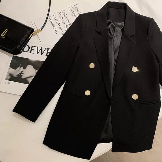 Blazer Casual Estilo Británico para Mujer - Image 37